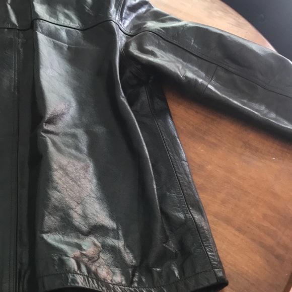 Mens Pegabo Leather Jacket - Picture 12 of 15